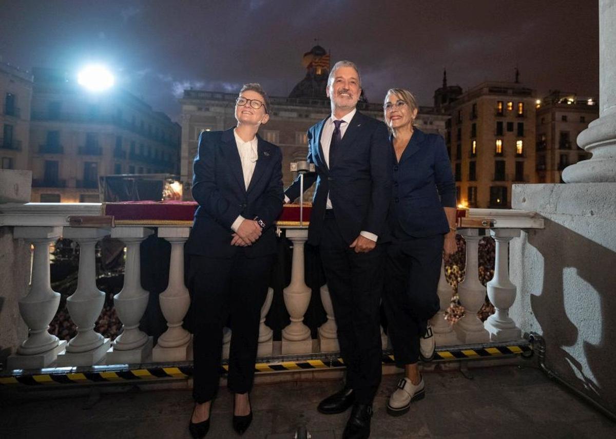 Emma Vilarasau, pregonera de la Mercè, da comienzo a la fiesta