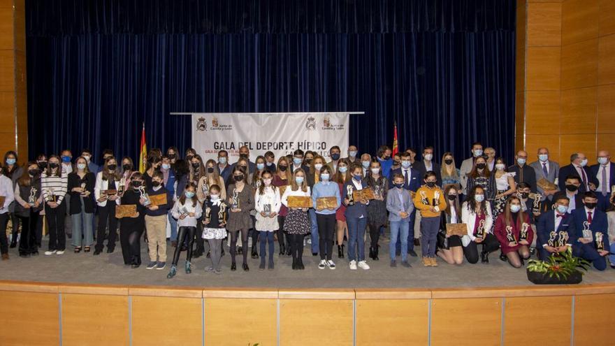 Castilla y León recupera su gala anual para premiar a los mejores jinetes y amazonas