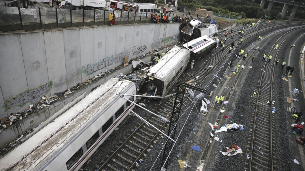 Diez años del accidente del tren Alvia: la mayor tragedia en la historia de Galicia