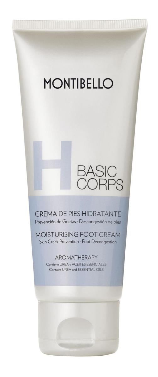 Crema de pies hidratante Basic Corps, de Montibello