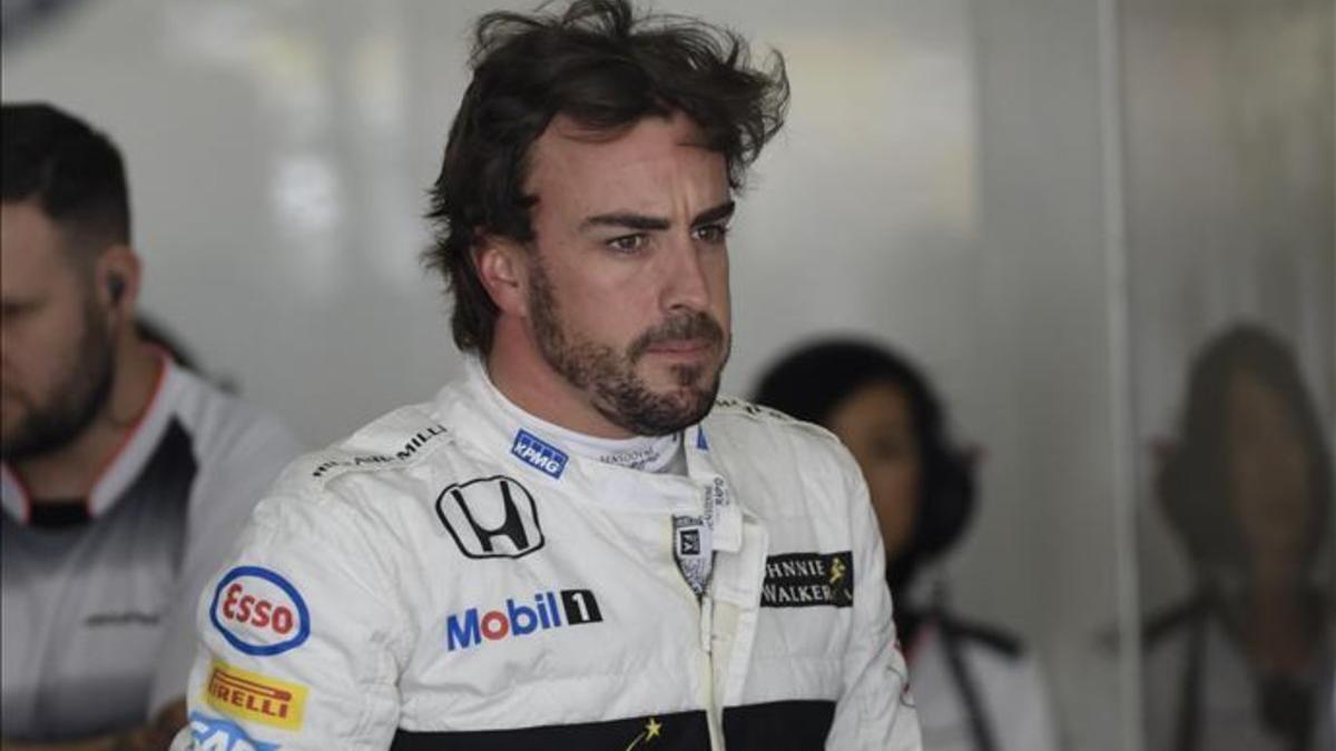 Fernando Alonso sabe que hay trabajo por delante pero estaba satisfecho de haber podido pilotar de nuevo