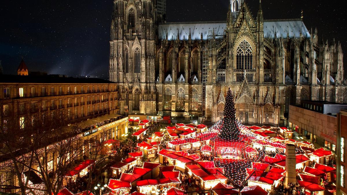 Mercado de Navidad en Colonia, Alemania