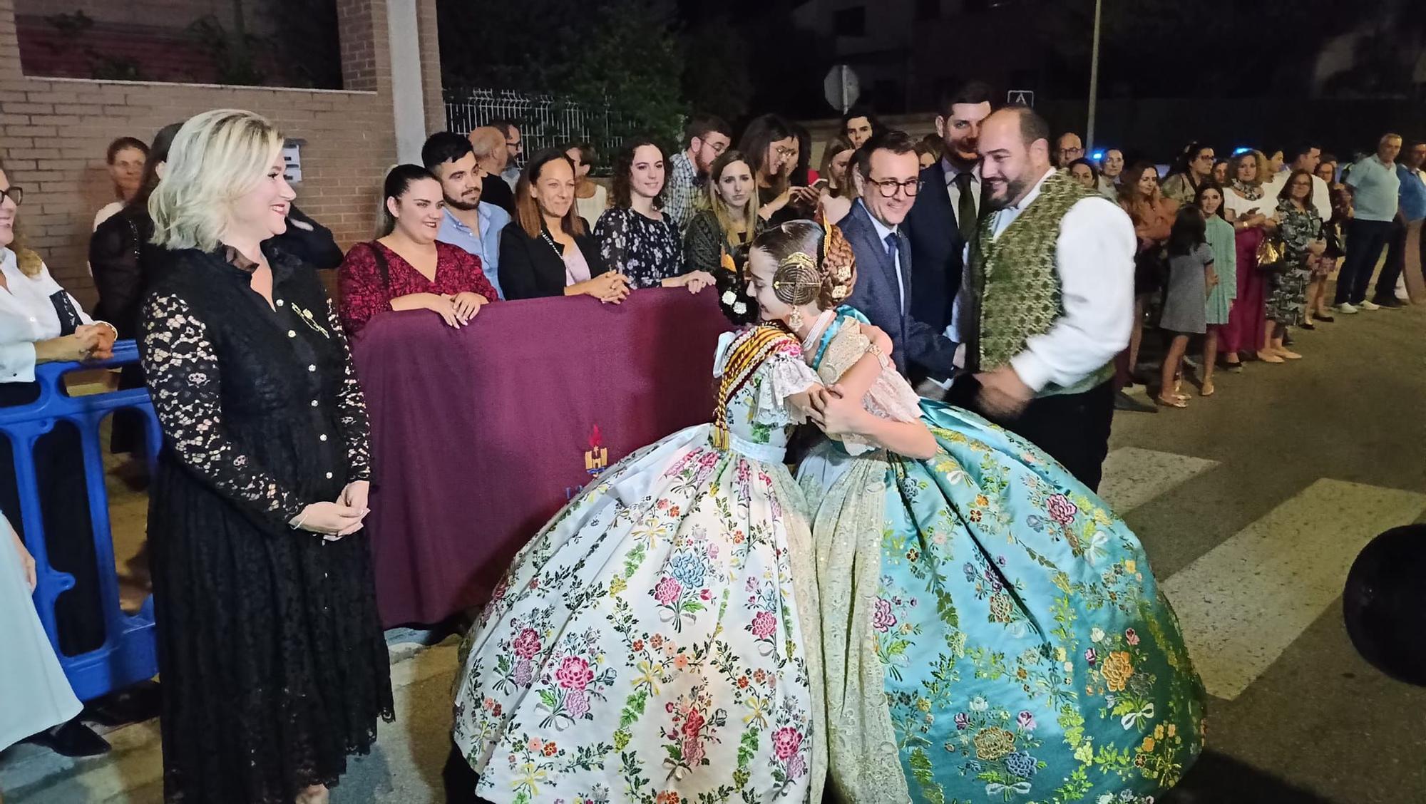 Presentación de la Fallera Mayor Infantil de Gandia, María de Sanfélix Colomina