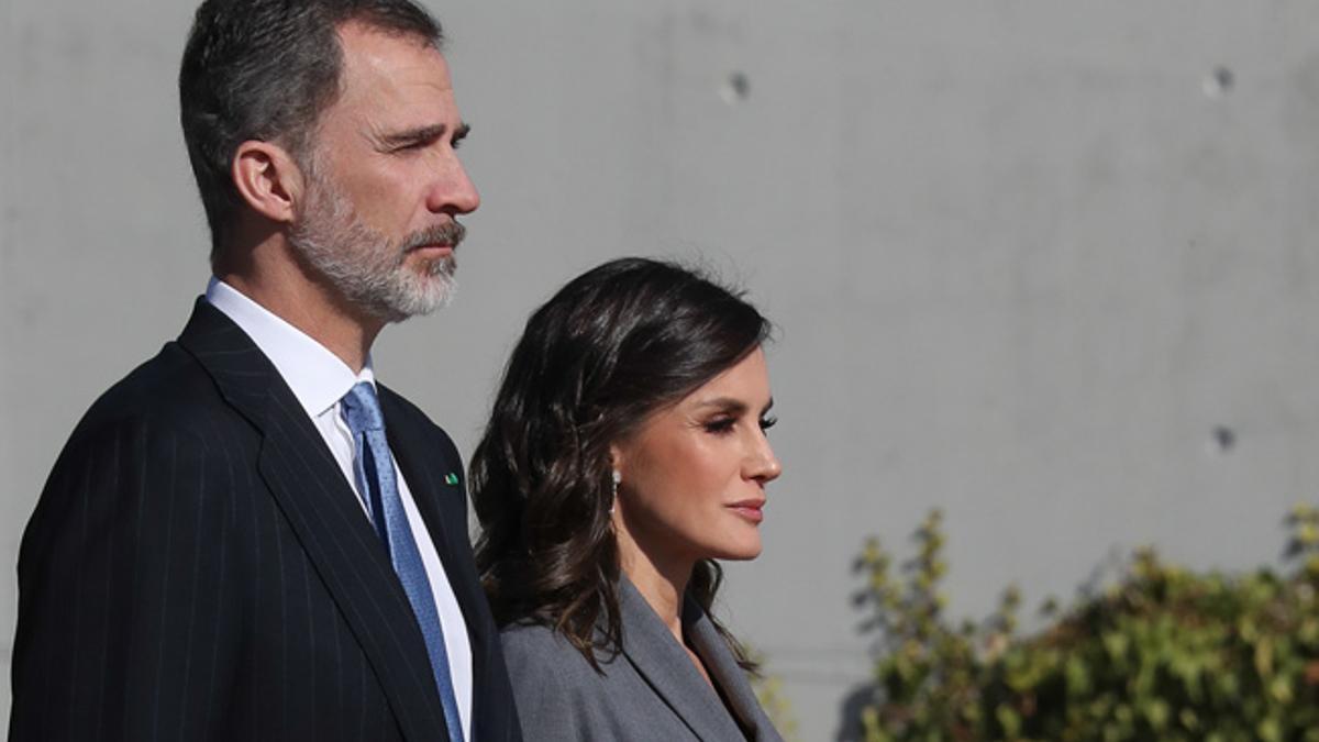 El sublime look de Letizia Ortiz de camino a Marruecos