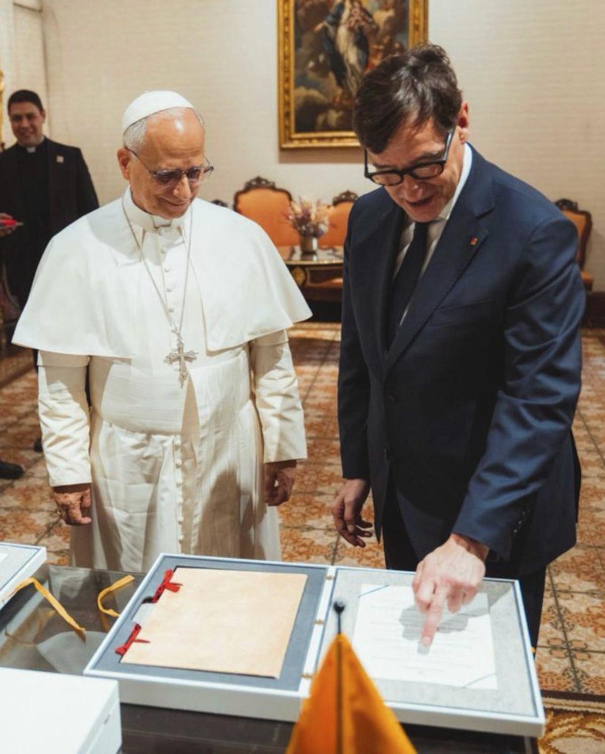 El president agraeix al Pontífex la seva «sensibilitat» cap a Catalunya
