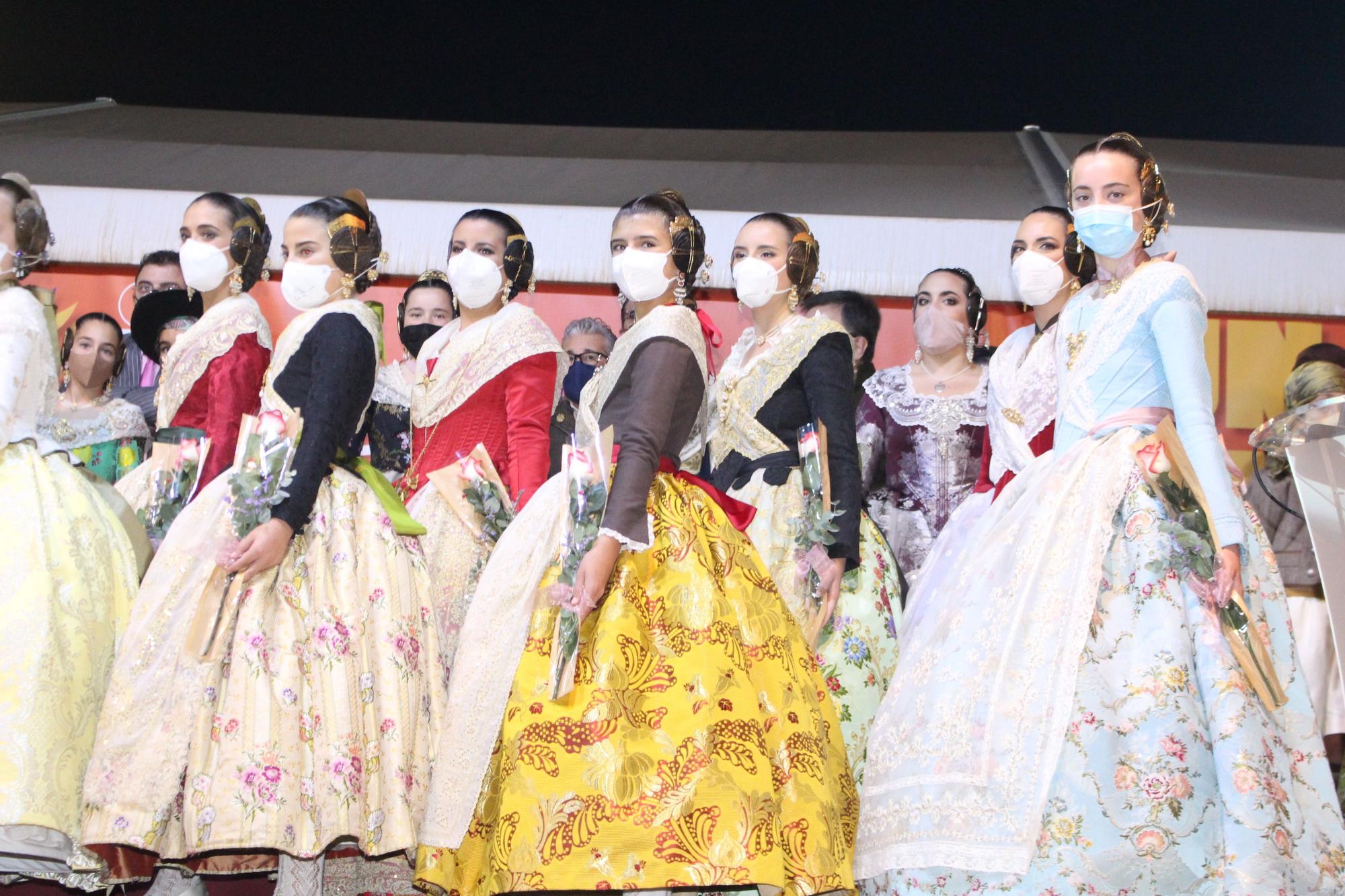 Estreno de las falleras mayores de València 2022 y las cortes en la "Festa per a Tots"