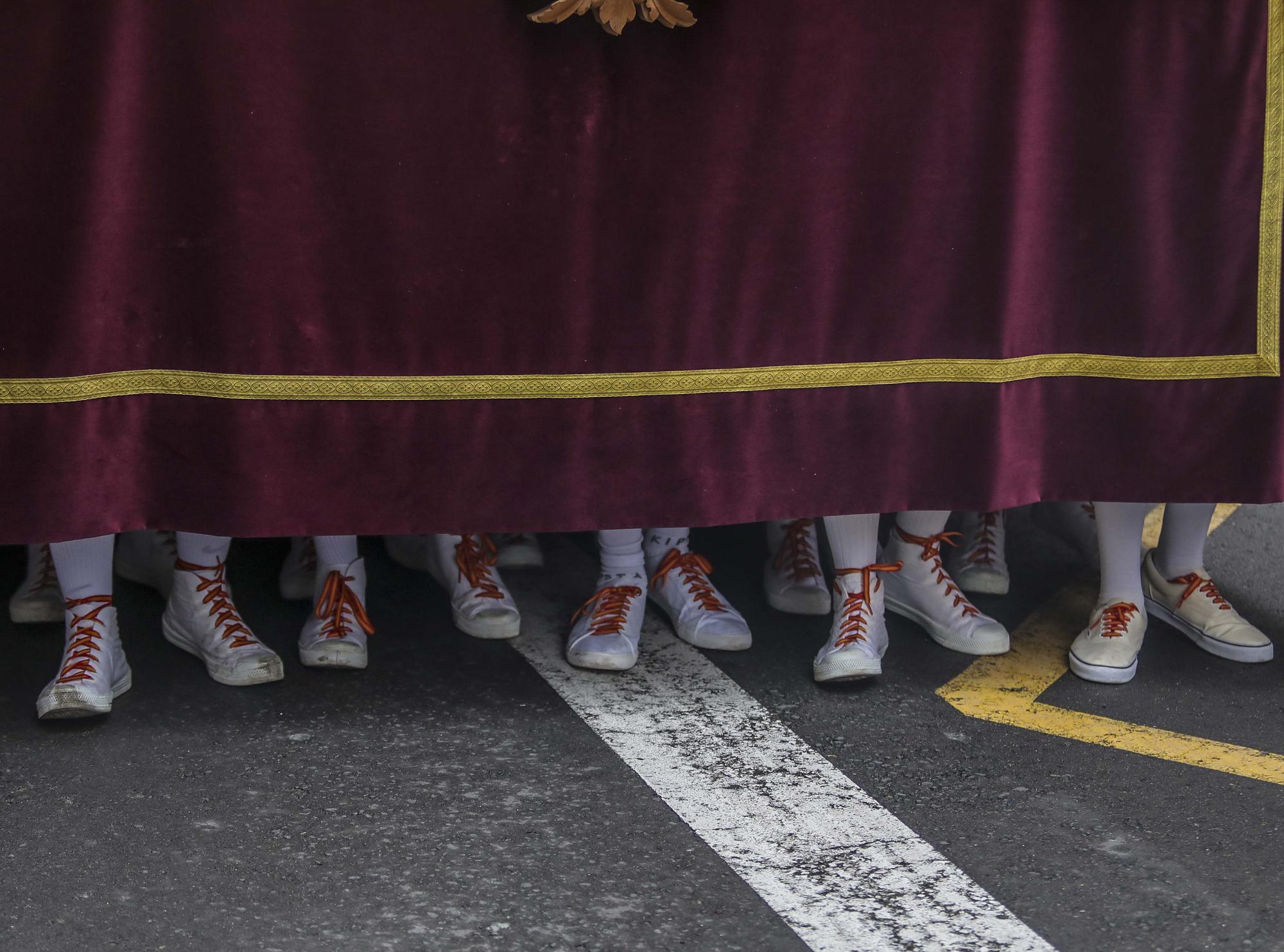 Procesiones Martes Santo Elche: La Sagrada Lanzada,Nuestro Padre Jesus de la Caida,La Santa Mujer Veronica,Santisimo Cristo del Perdon.