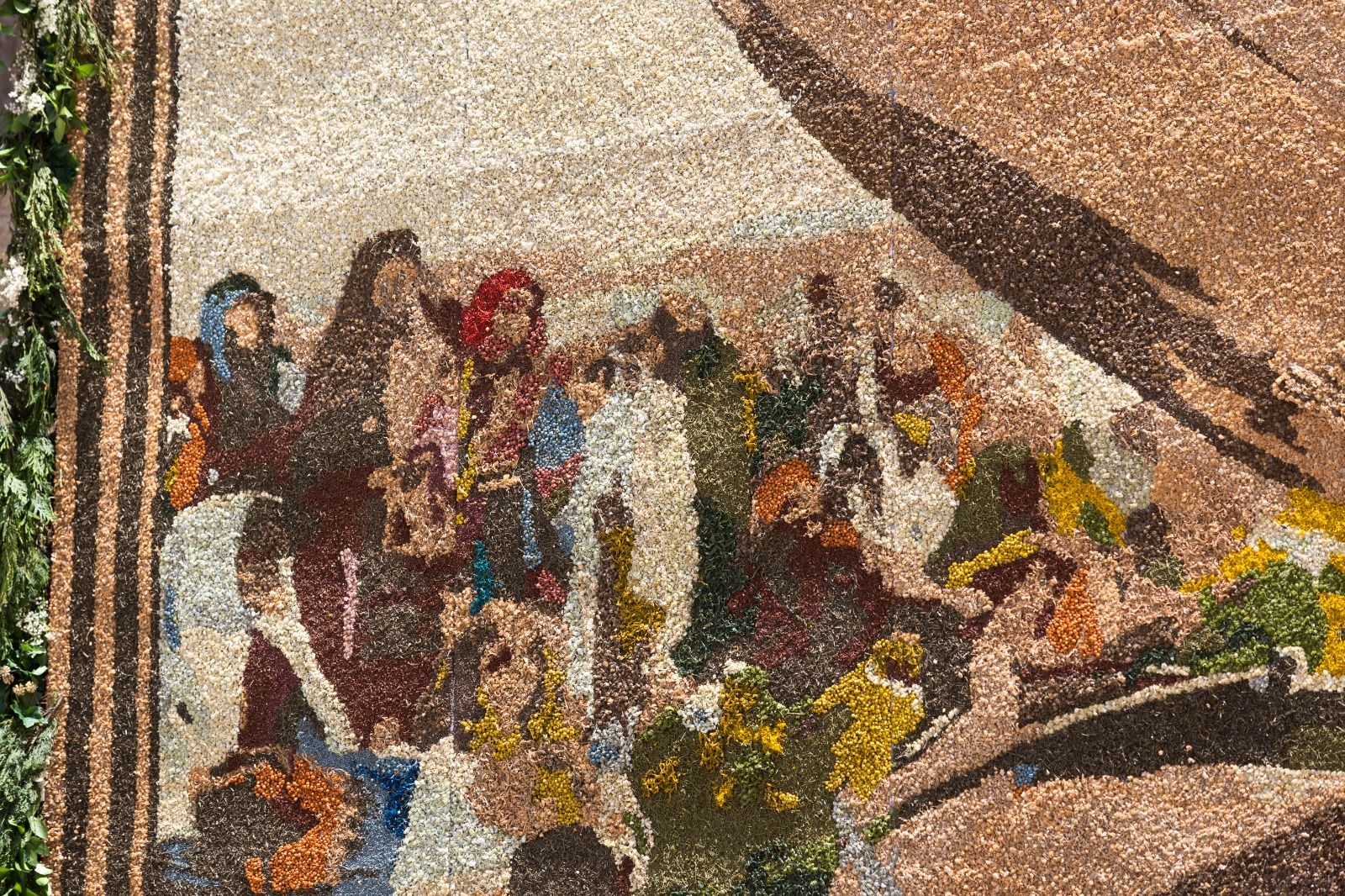 El tapiz del Corpus de València, al detalle
