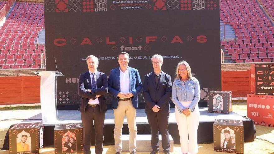 Califas Fest: artistas y fechas de los conciertos del verano en la plaza de toros de Córdoba