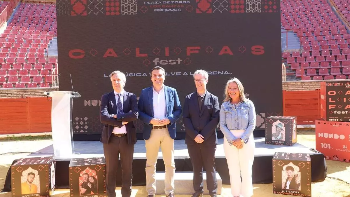 Califas Fest: artistas y fechas de los conciertos en la plaza de toros de Córdoba