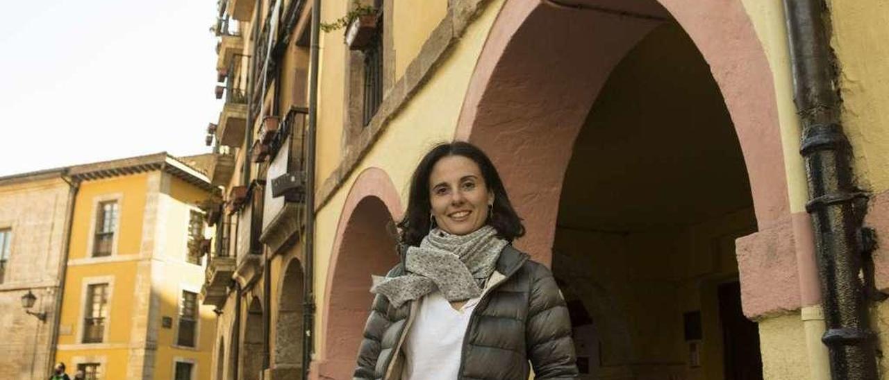 María Virgós, en el Fontán.