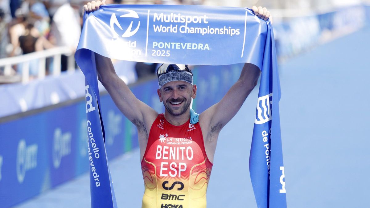Antonio Benito revalida en Pontevedra la corona mundial de larga distancia
