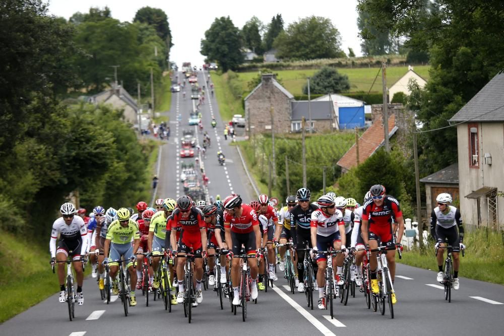 Les imatges de la tercera etapa del Tour de França