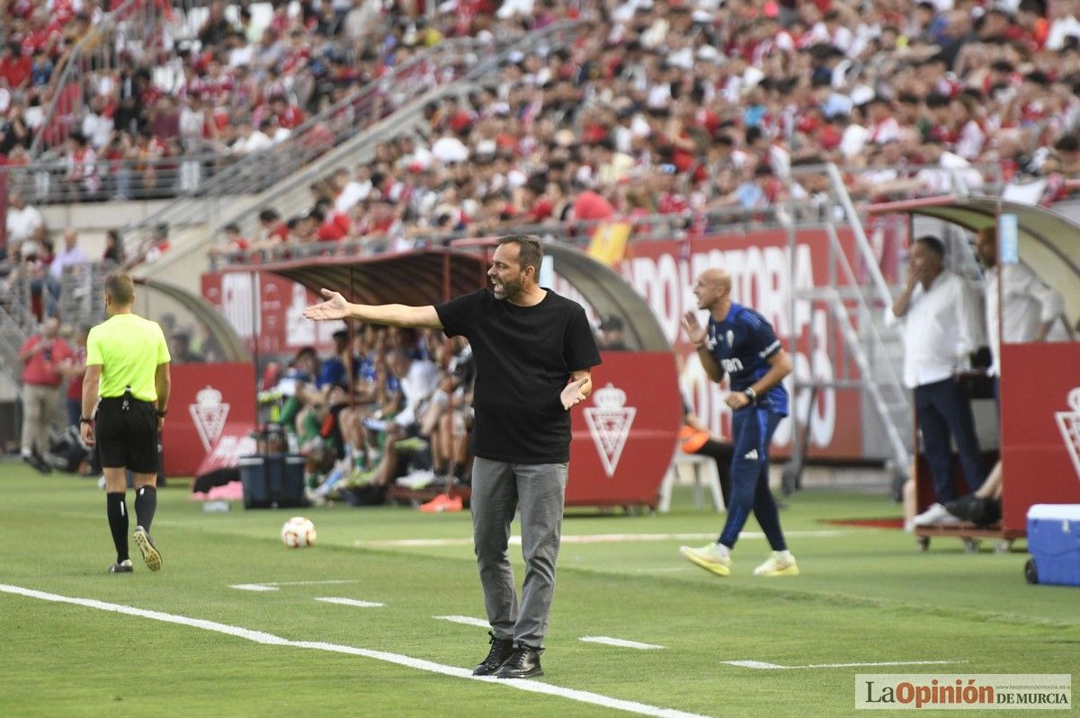 Así fue el encuentro del play off del Real Murcia y el Nástic en la lucha por el ascenso