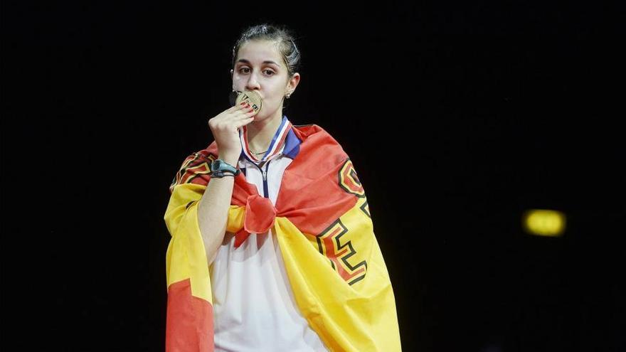 La andaluza Carolina Marín, campeona del mundo de bádminton