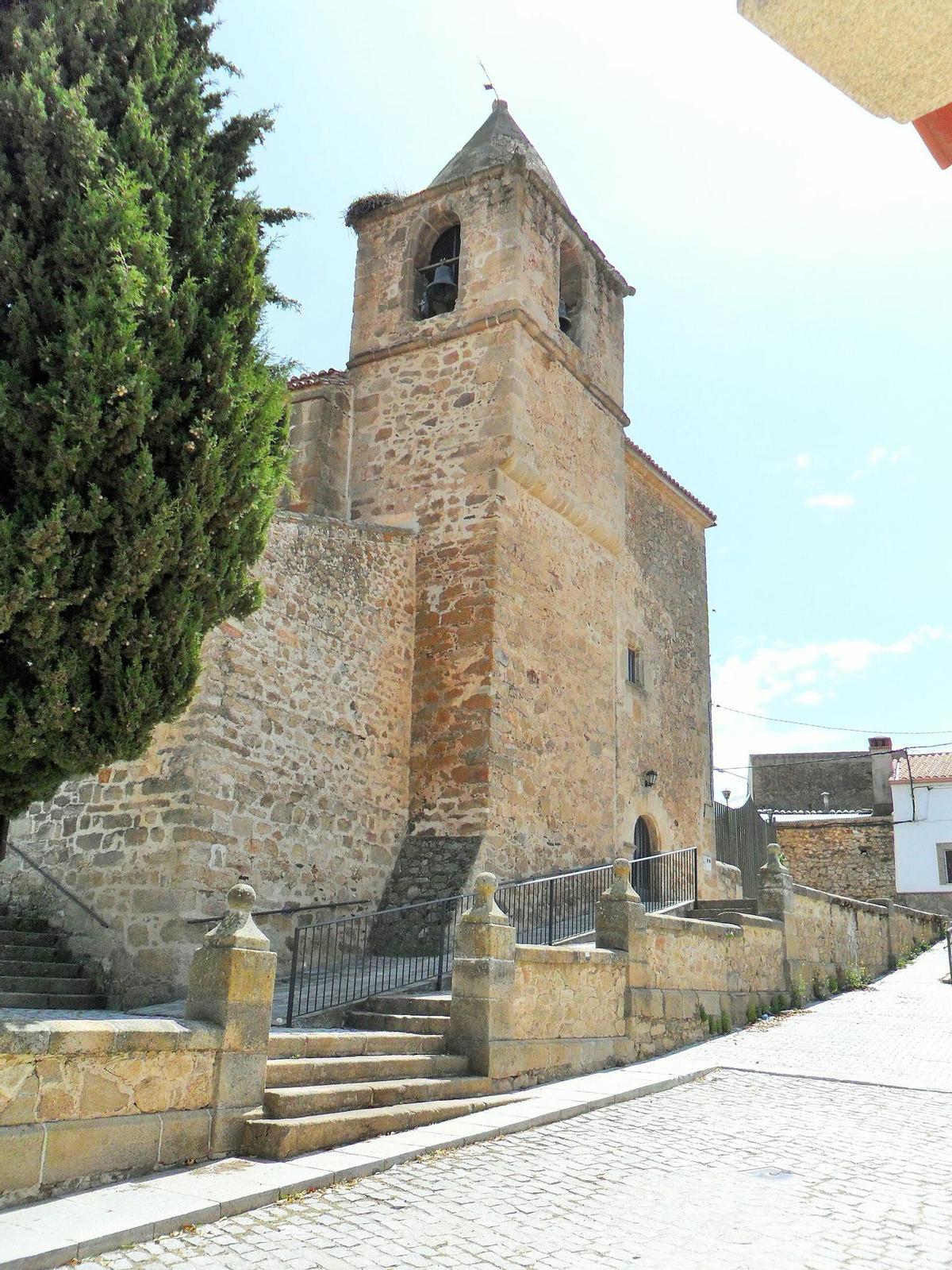 Iglesia parroquial de la Degollación de San Juan Bautista, en Ibahernando.