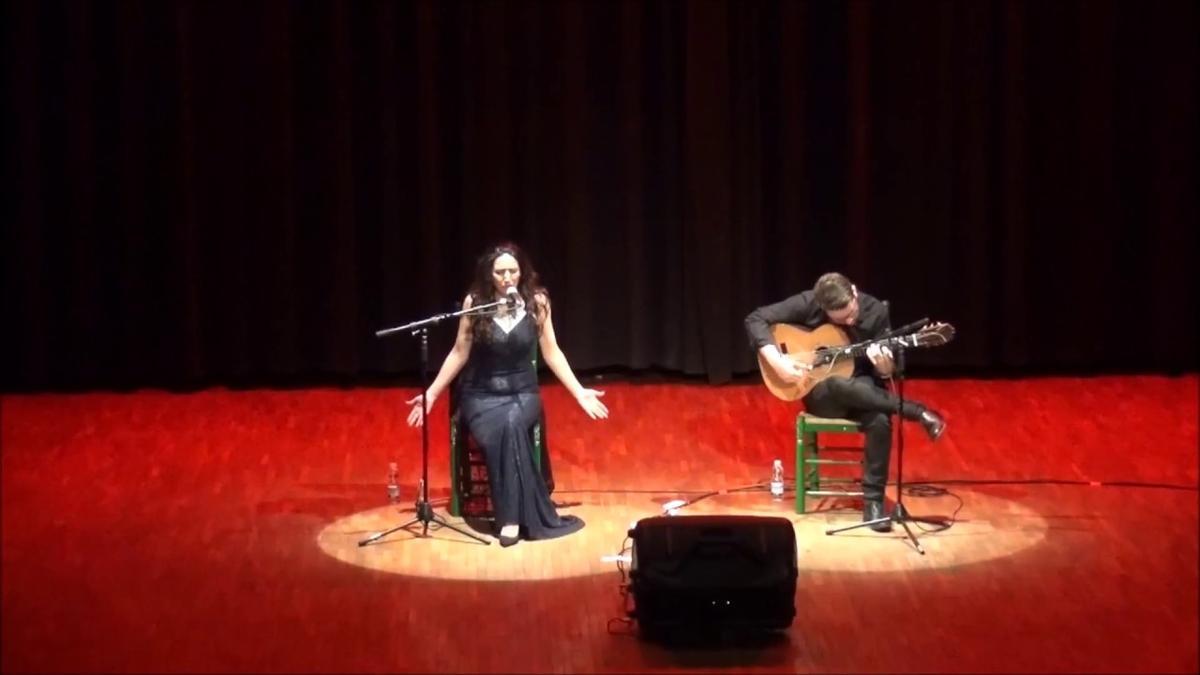 La cantante granadina Vanessa Teba y el guitarrista cordobés Valentín Rosa.