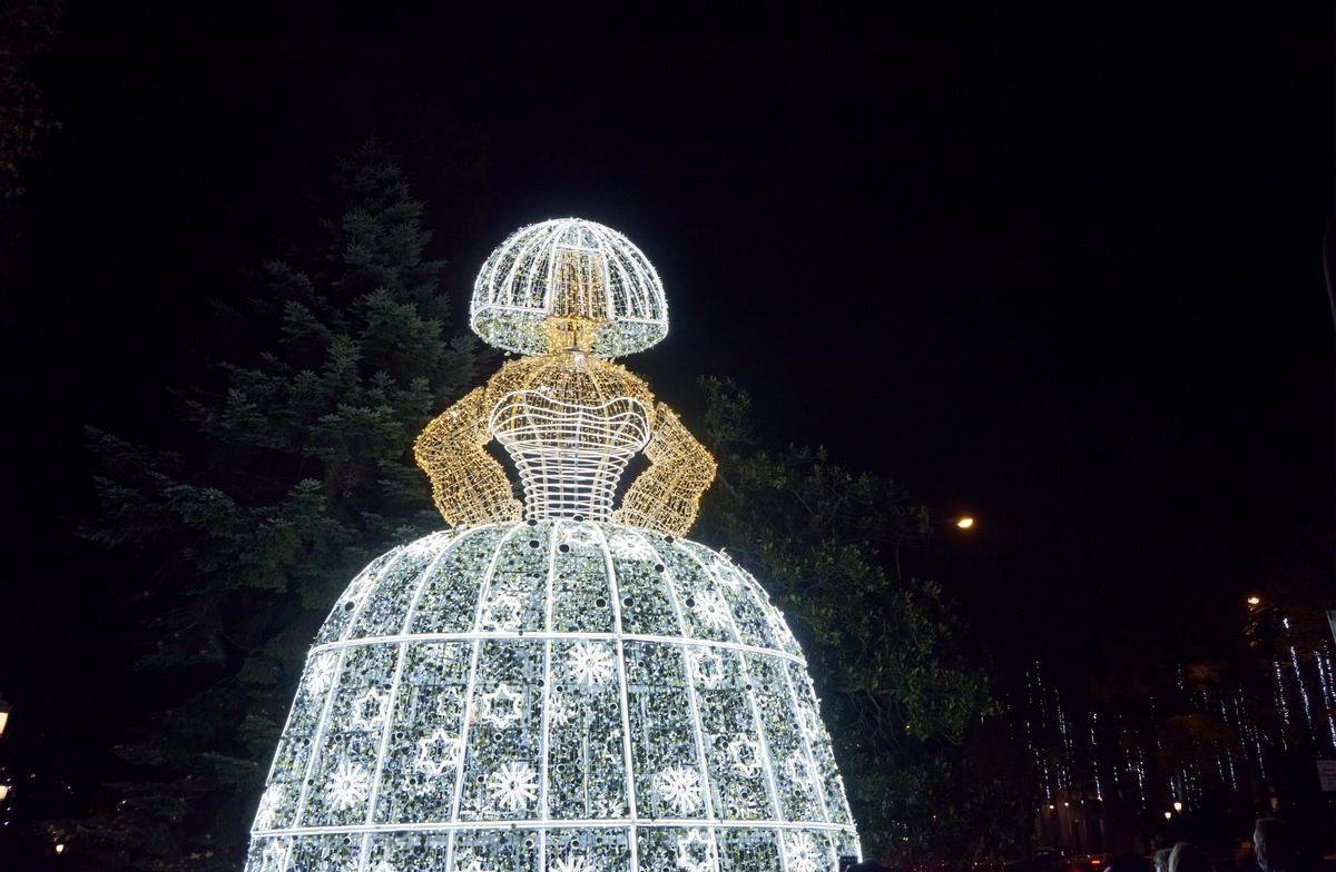 8ª parada luces de Navidad: Paseo del Prado de Madrid, por Andrés Sardá