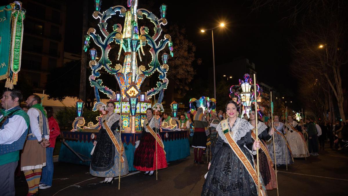 Imagen del Desfile de Gaiates de la Magdalena.