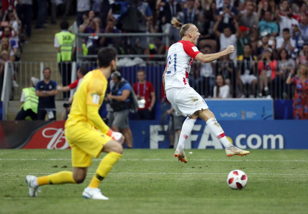 La final del Mundial entre Francia y Croacia