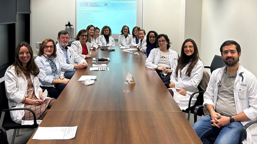 El comité multidisciplinar de oncoginecología del Chuvi. |   // FDV