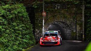 Elfyn Evans en el Rally de Japón
