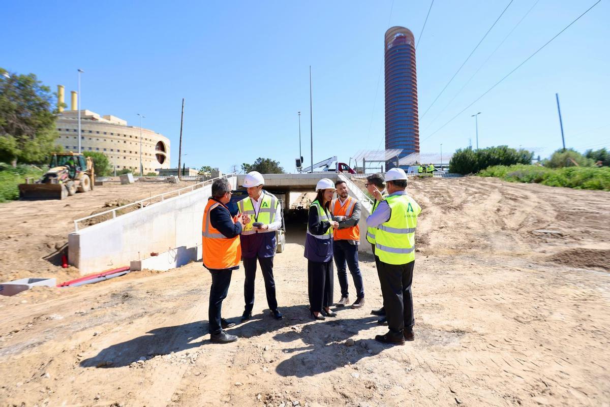 Nuevo carril bus vao del Aljarafe
