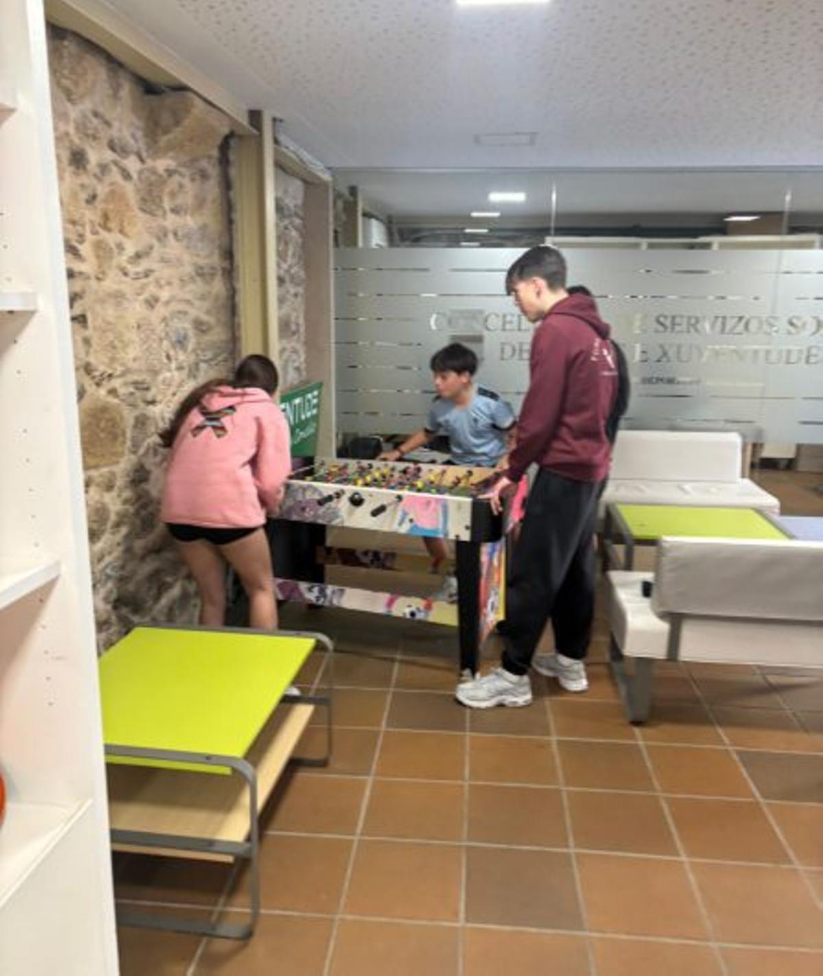 Una actividad juvenil.