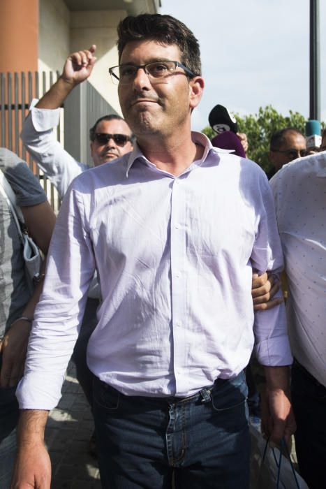 Jorge Rodríguez, a la salida del juzgado