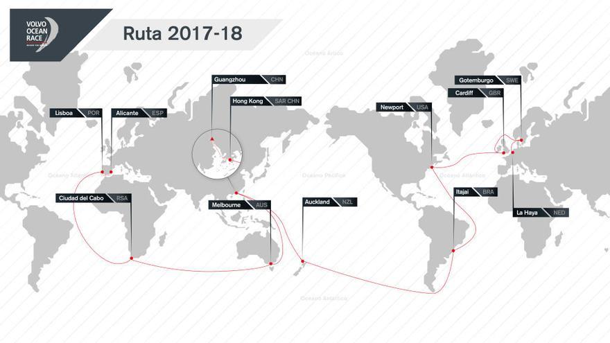 La Volvo Ocean Race anuncia una nueva parada en Melbourne y confirma la ruta de 2017-18