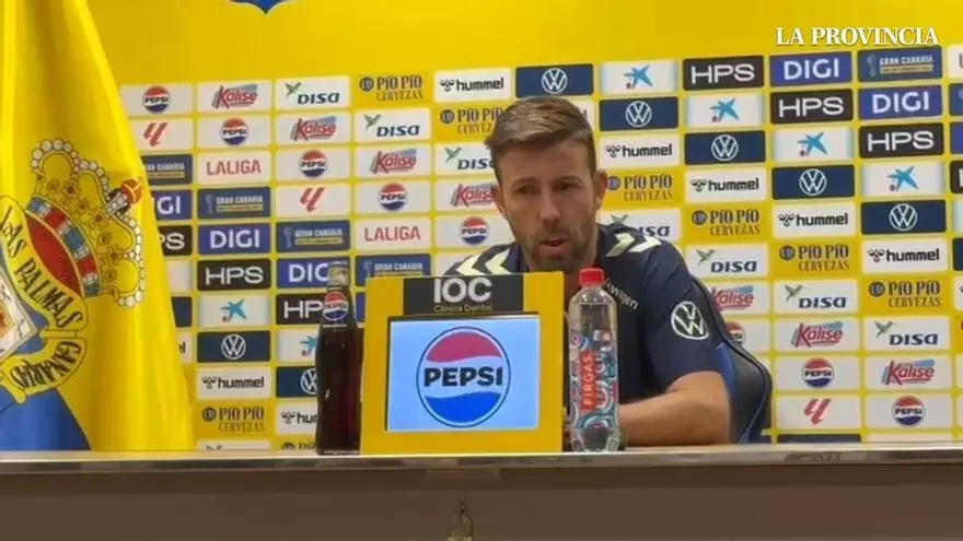 Luis García no ve 'contratitis' en la UD Las Palmas