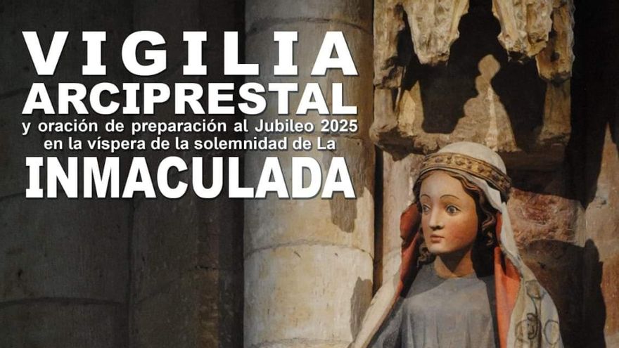 Procesión desde la Colegiata de Toro hasta San Julián para la vigilia a la Inmaculada