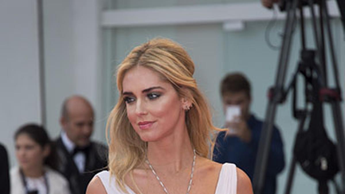 Chiara Ferragni en el Festival de Venecia