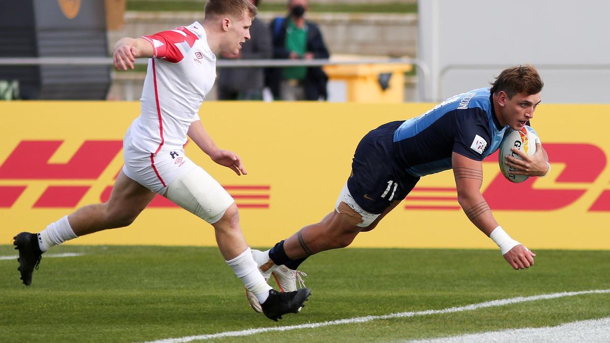 Tercera y última jornada de las series mundiales HSBC de rugby 7 de Málaga.