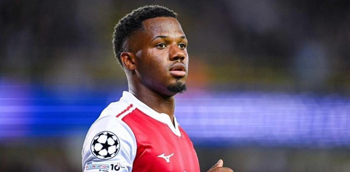 Ansu Fati en Champions League con el AS Monaco