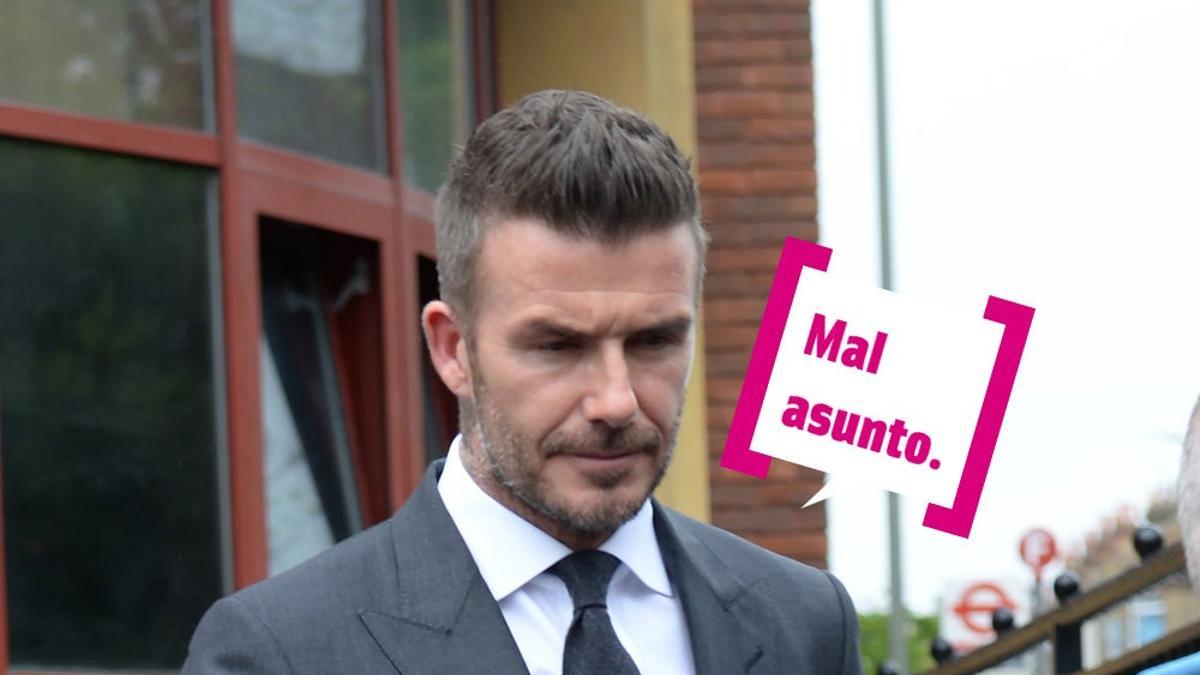 David Beckam está bien, pero su enfermedad condiciona su vida