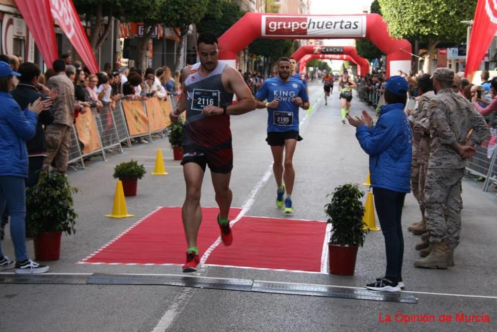 Llegadas 5K Carrera Popular Base Aérea de Alcantar