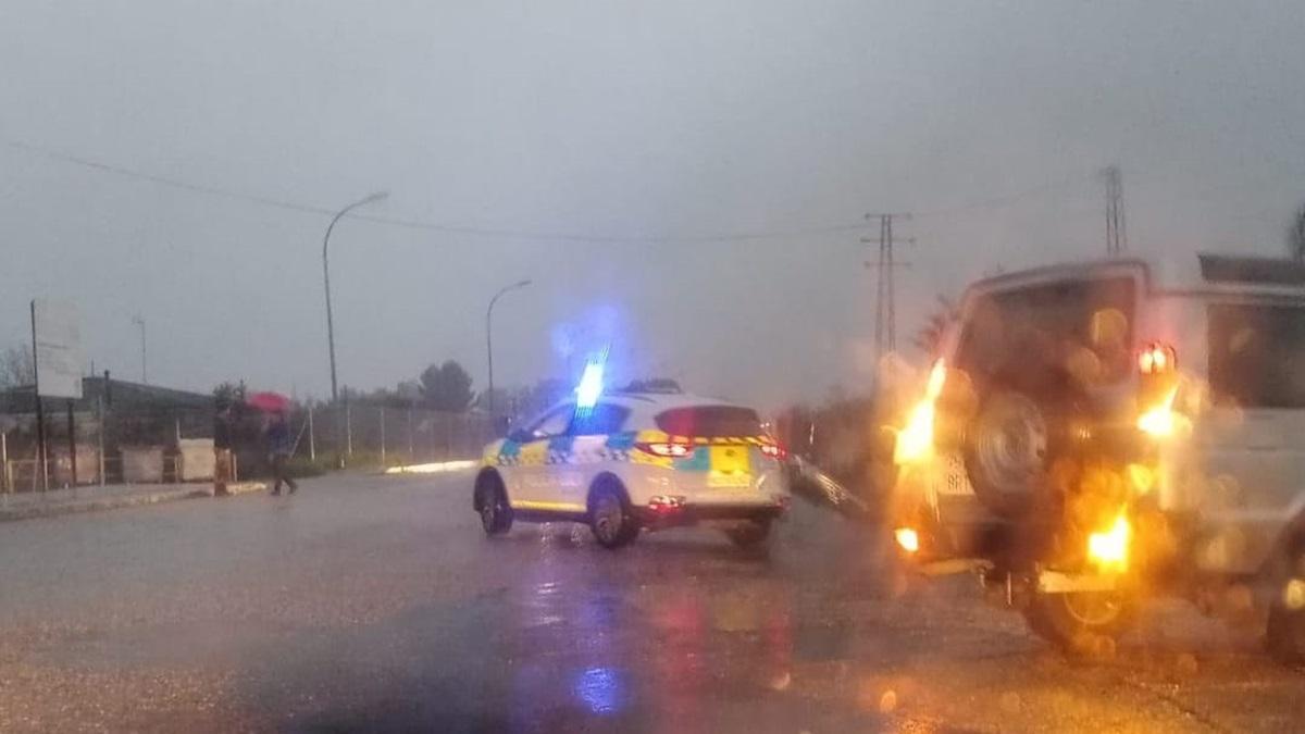Inundaciones en el Alto Guadalquivir por la borrasca Leonardo