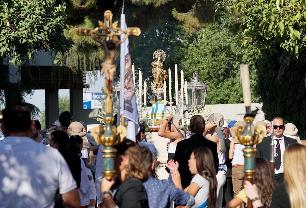 Las procesiones de la Asunción y el Tránsito, en imágenes