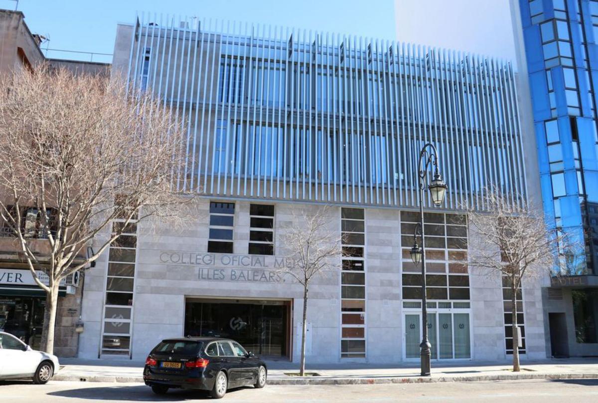 Sede del Colegio de Médicos de Baleares, en Palma.