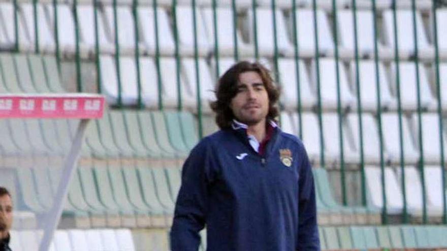 Luismi en el partido de ayer en Toledo. // Área 11