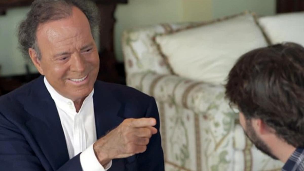 Julio Iglesias, con Jordi Évole, en 'Salvados'