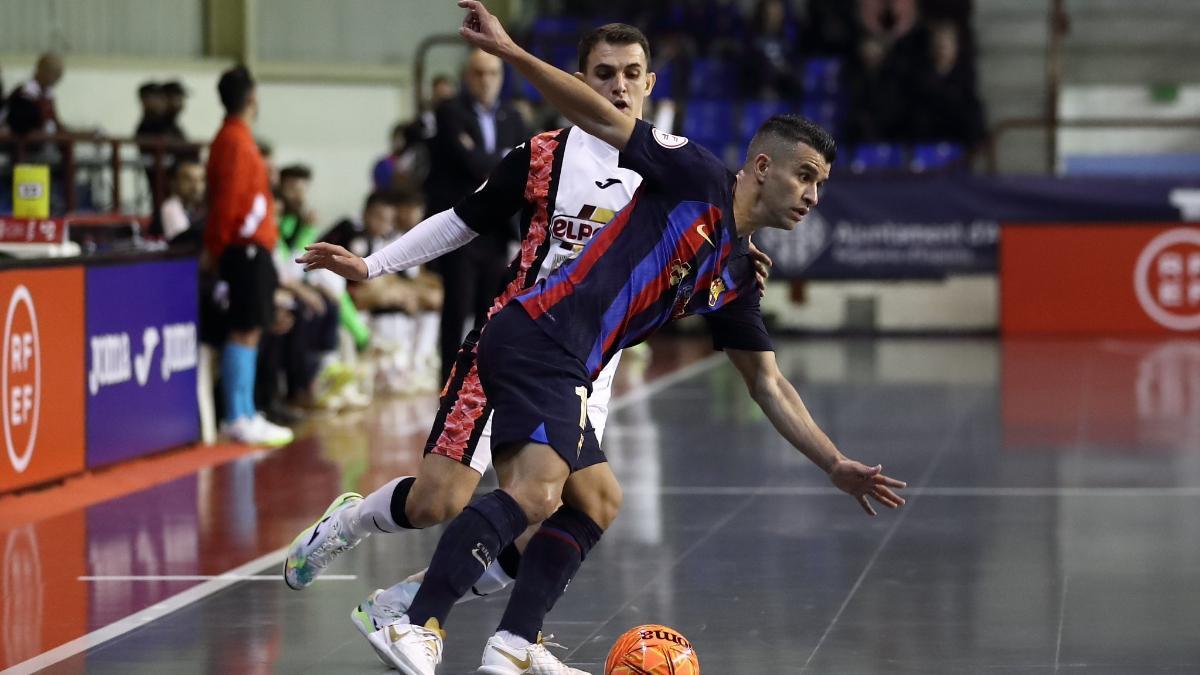 Marcenio, en la reciente Supercopa contra ElPozo