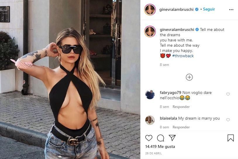 Fotos: Ginevra Lambruschi y Mirko Antonucci, despedido por 'instagramer'