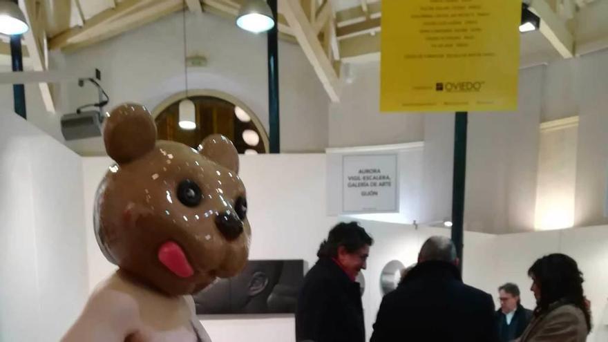 Una pieza de Samuel Salcedo en la feria de Trascorrales.