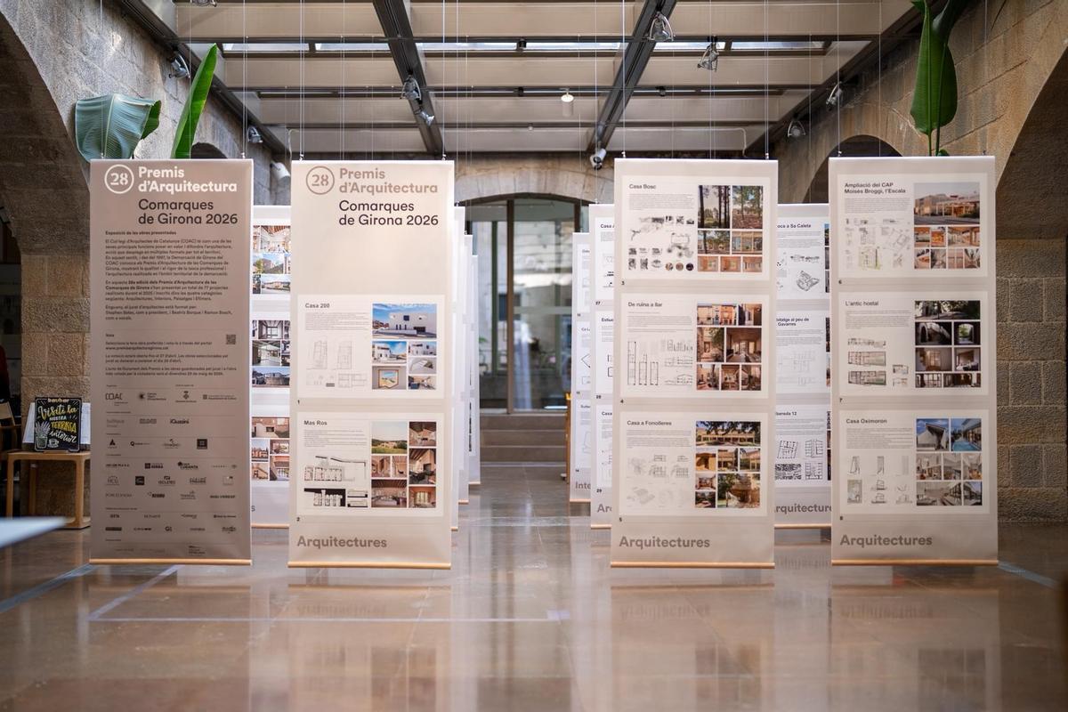 L'exposició dels projectes presentats.