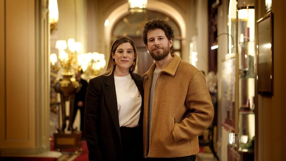 Ángela y Álvaro Cervantes, actores, en el Encuentro de Nominados a los Premios Goya 2026.
