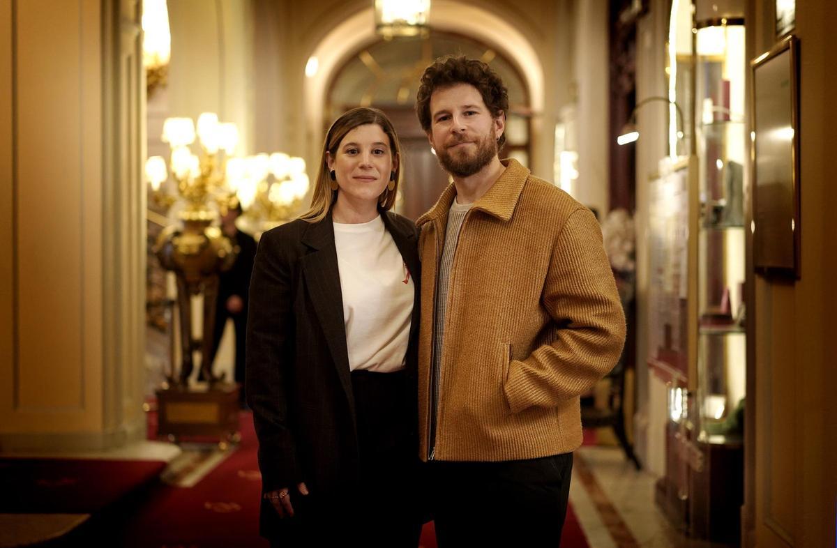 Ángela y Álvaro Cervantes, actores, en el Encuentro de Nominados a los Premios Goya 2026.