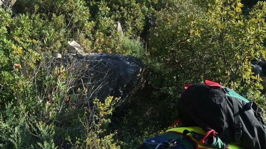 Rescatan a un montañero perdido y lesionado en el Pico de la Concha
