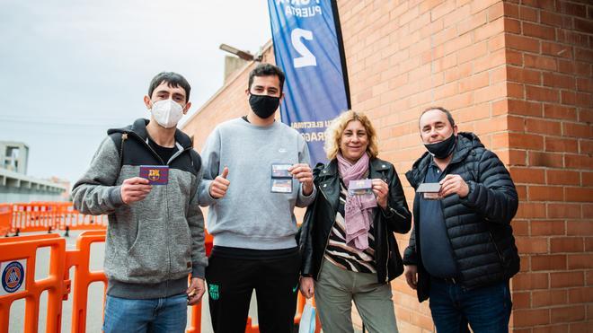 Ambiente muy familiar en las sedes de Tarragona